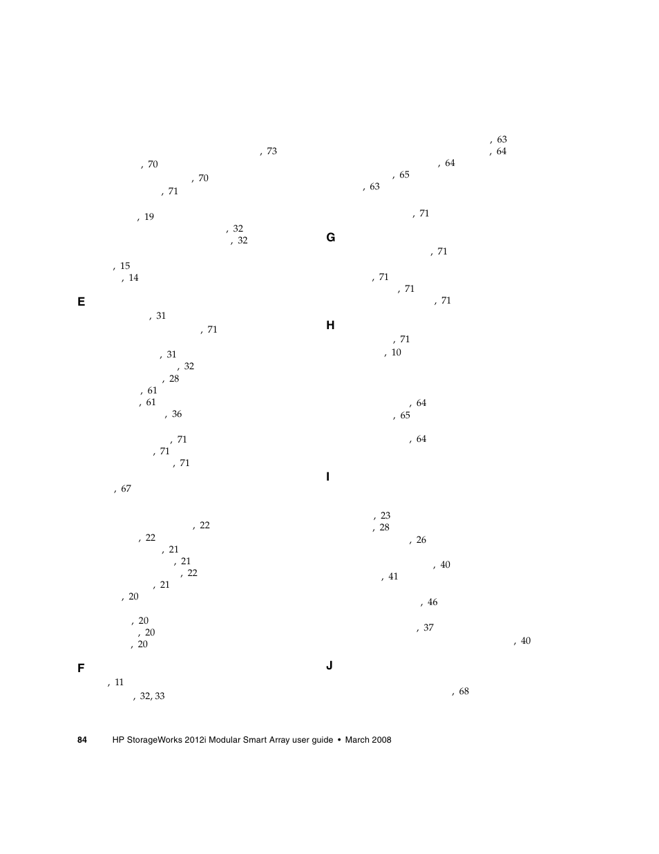 HP 2012i User Manual | Page 84 / 86