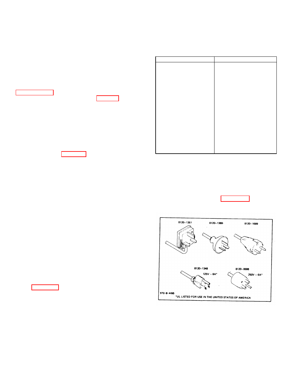 Section ii, Para 2-1, Para 2-3 | Para 2-5, Para 2-7, Para 2-10, Figure 2-1, Table 2-1 | HP TM 11-6625-2779-14&P User Manual | Page 11 / 83