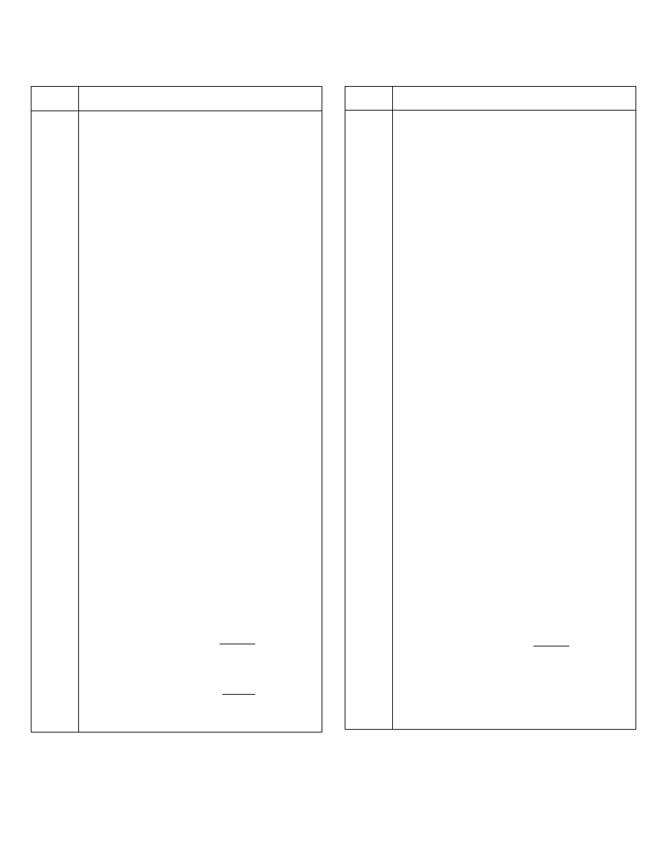 Table 3-3, Table 3-4 | HP TM 11-6625-2779-14&P User Manual | Page 25 / 83