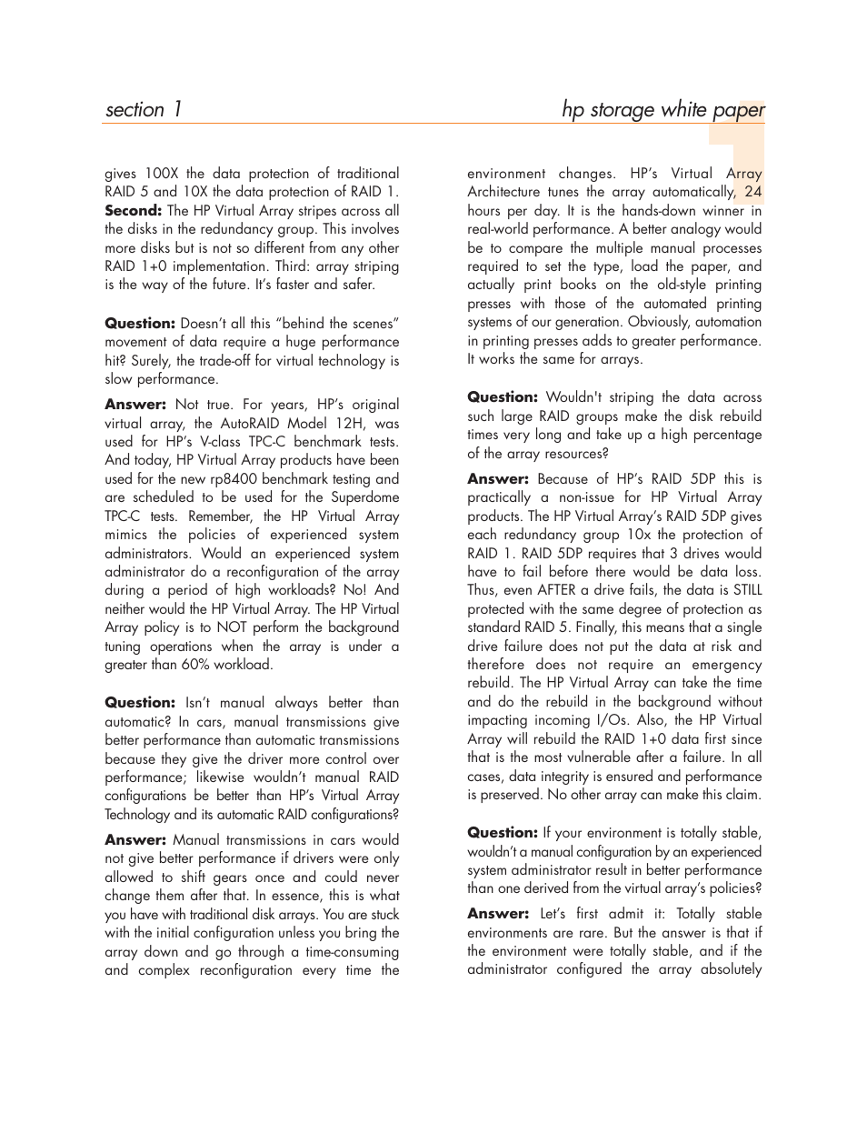 HP AutoRAID 12H User Manual | Page 13 / 20