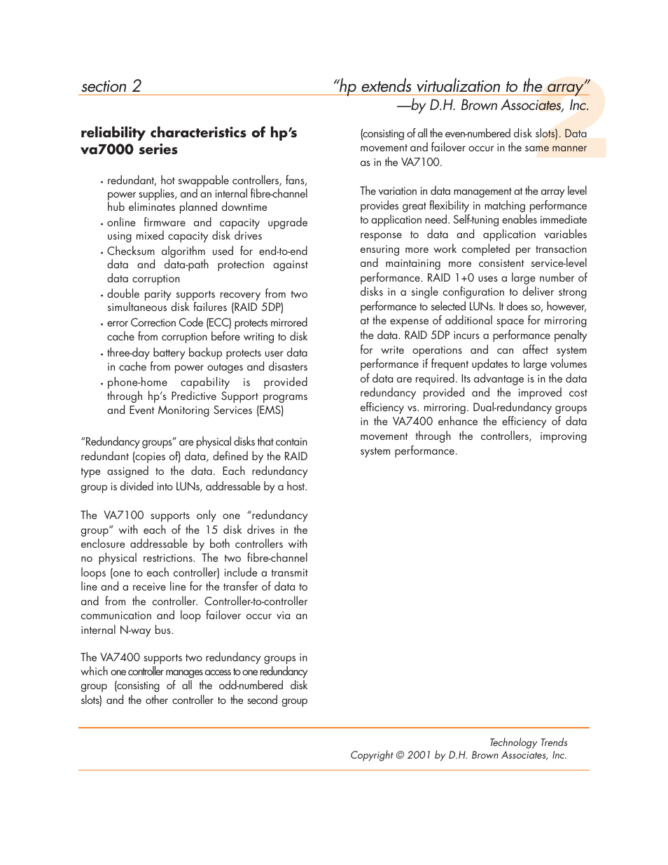 Hp extends virtualization to the array | HP AutoRAID 12H User Manual | Page 17 / 20