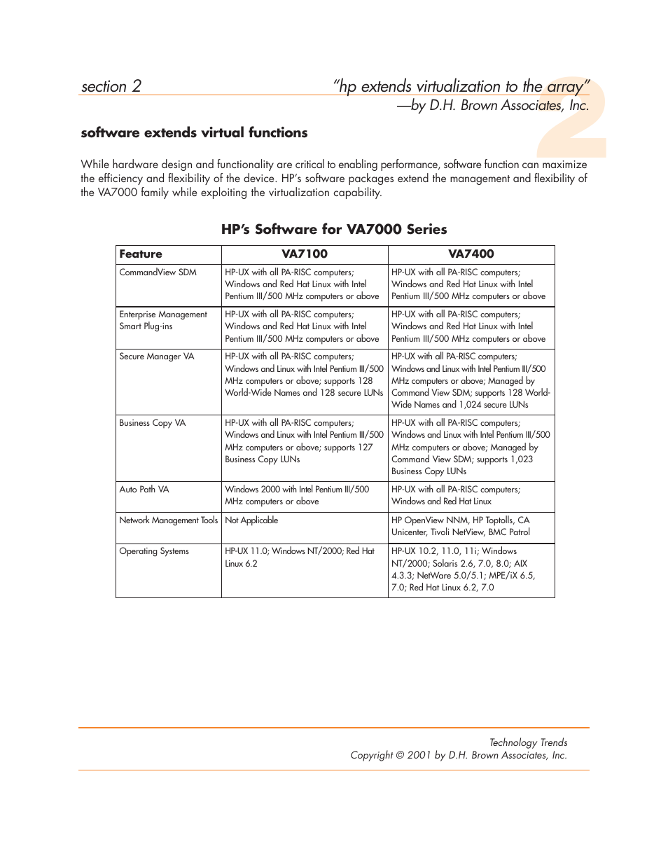 Hp extends virtualization to the array | HP AutoRAID 12H User Manual | Page 18 / 20