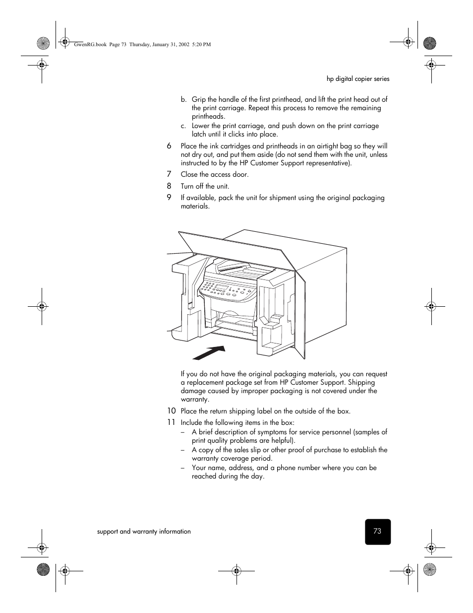HP 610 User Manual | Page 79 / 102
