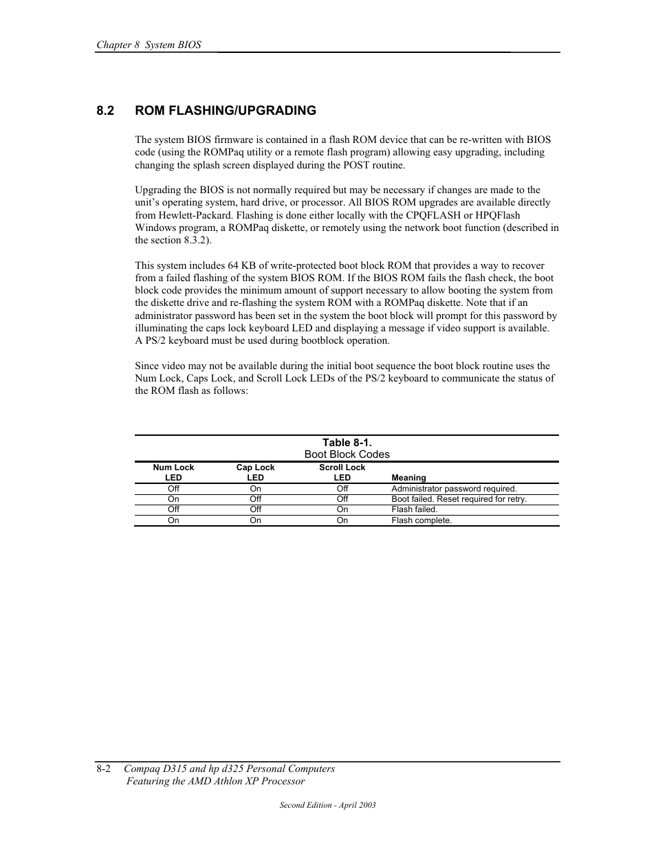 Rom flashing/upgrading, 2 rom flashing/upgrading | HP D315 User Manual | Page 136 / 192