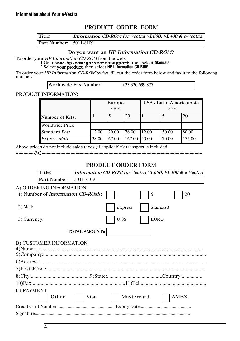 HP e-Vectra User Manual | Page 4 / 30