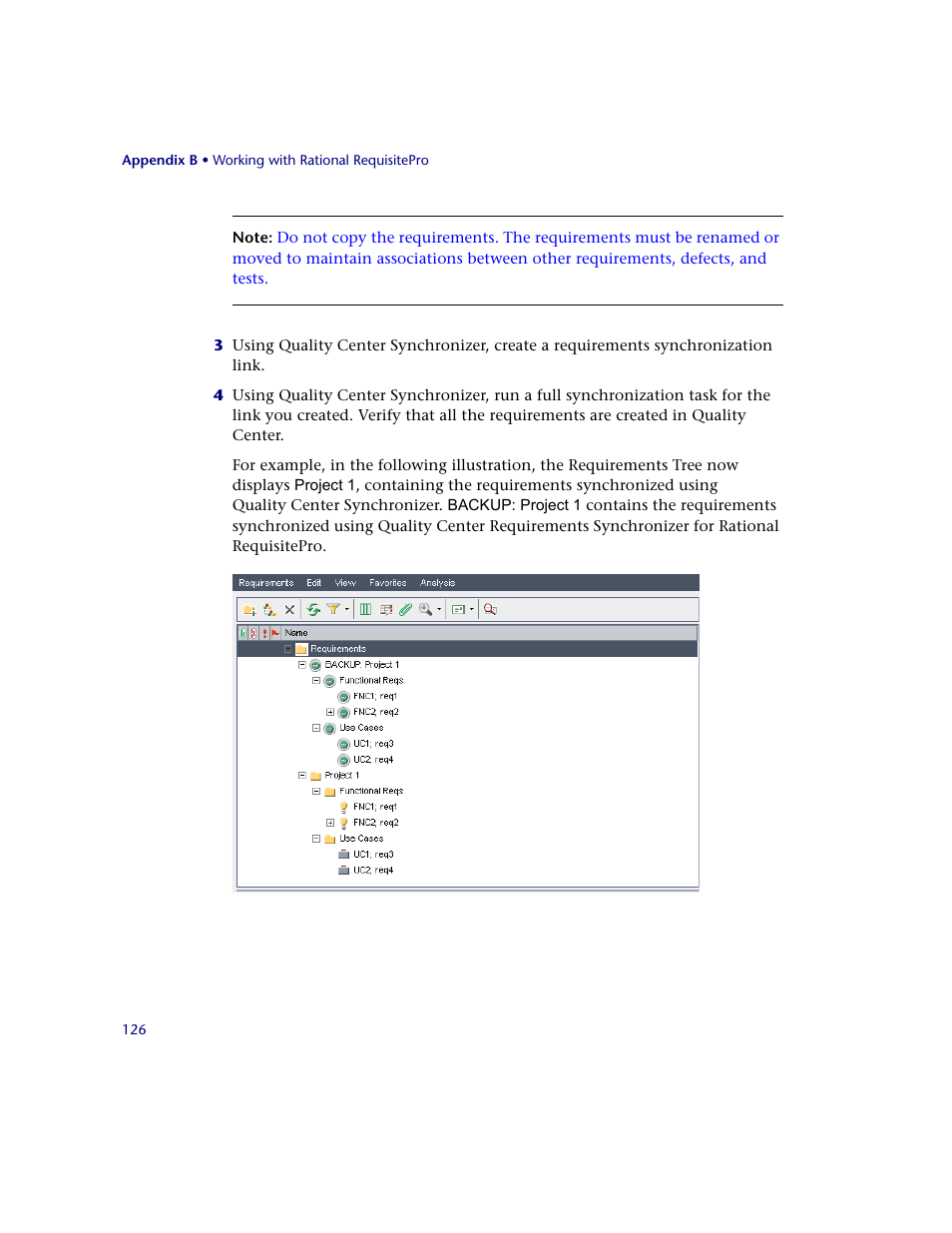 HP Quality Center Synchronizer 1.2 User Manual | Page 126 / 130