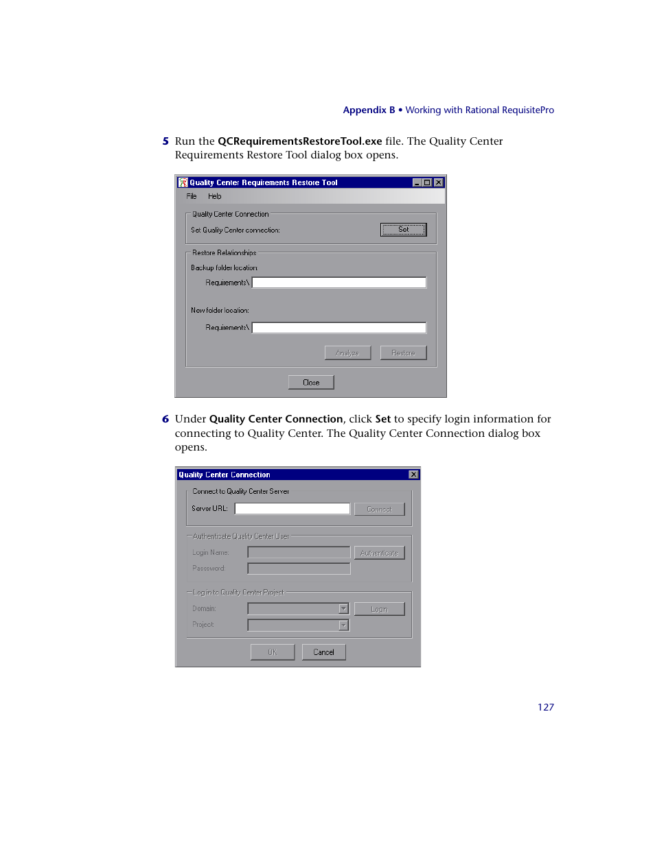 HP Quality Center Synchronizer 1.2 User Manual | Page 127 / 130