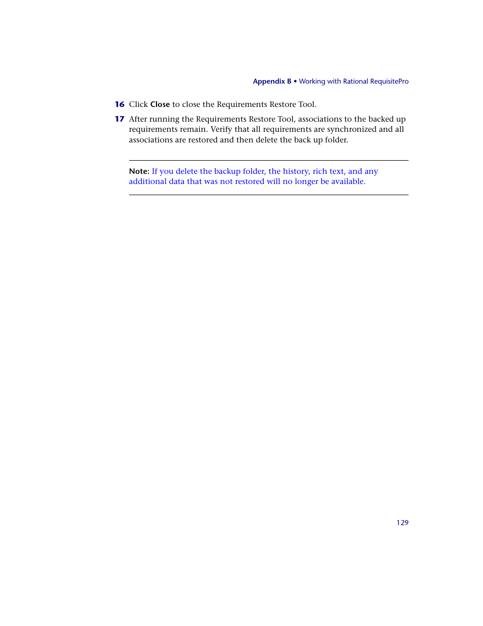 HP Quality Center Synchronizer 1.2 User Manual | Page 129 / 130