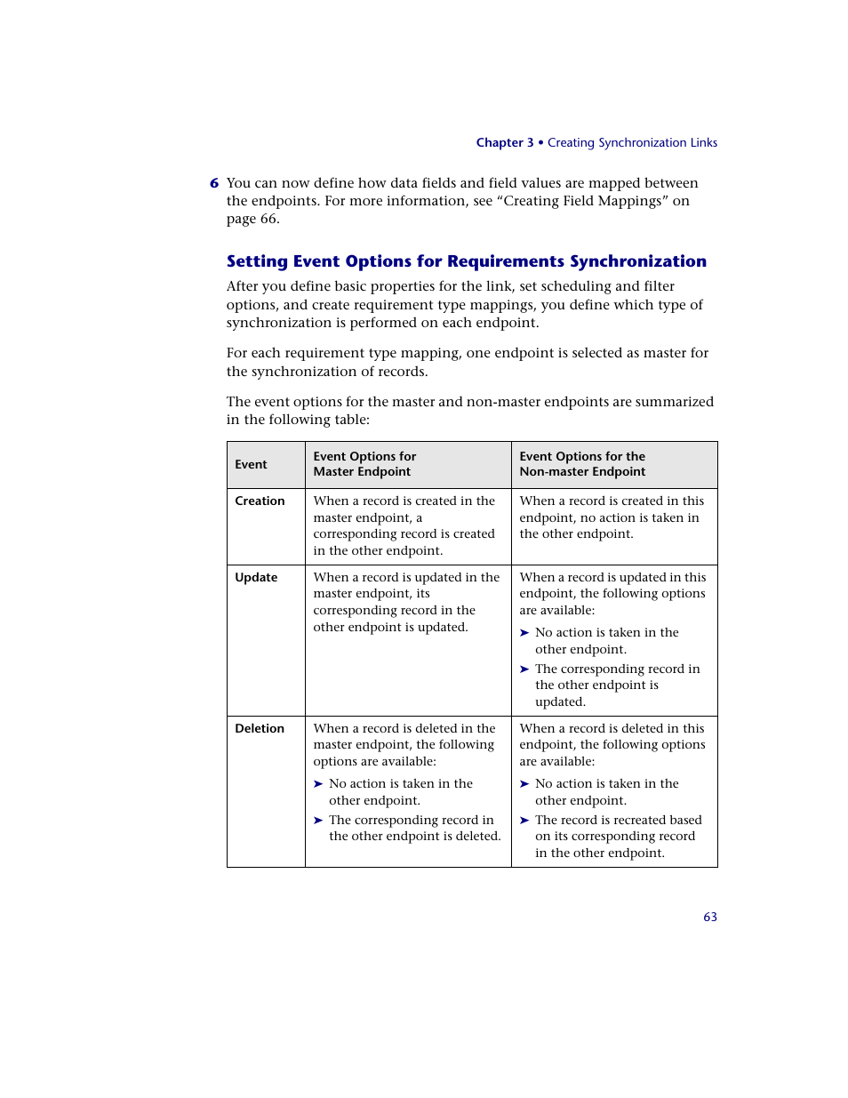 HP Quality Center Synchronizer 1.2 User Manual | Page 63 / 130