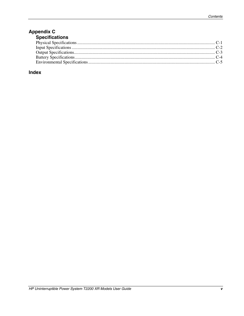 HP T2200 XR User Manual | Page 5 / 51
