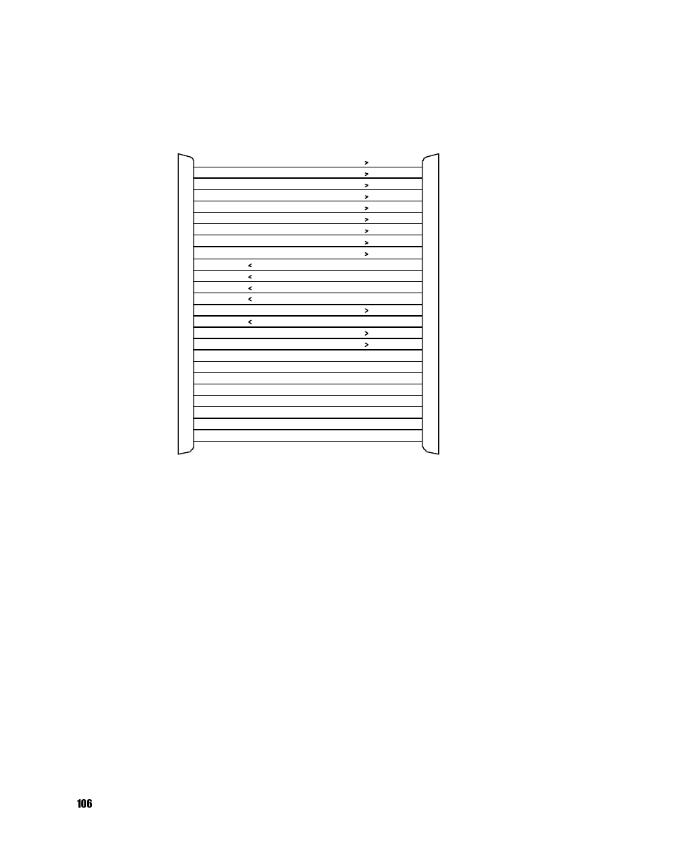 A.4 between model 24sii and any centronics printer | HP 24SII User Manual | Page 115 / 168