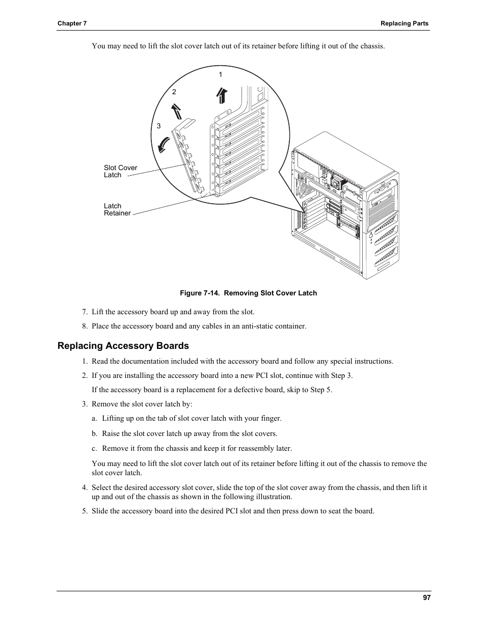 Replacing accessory boards | HP TC2120 User Manual | Page 103 / 125