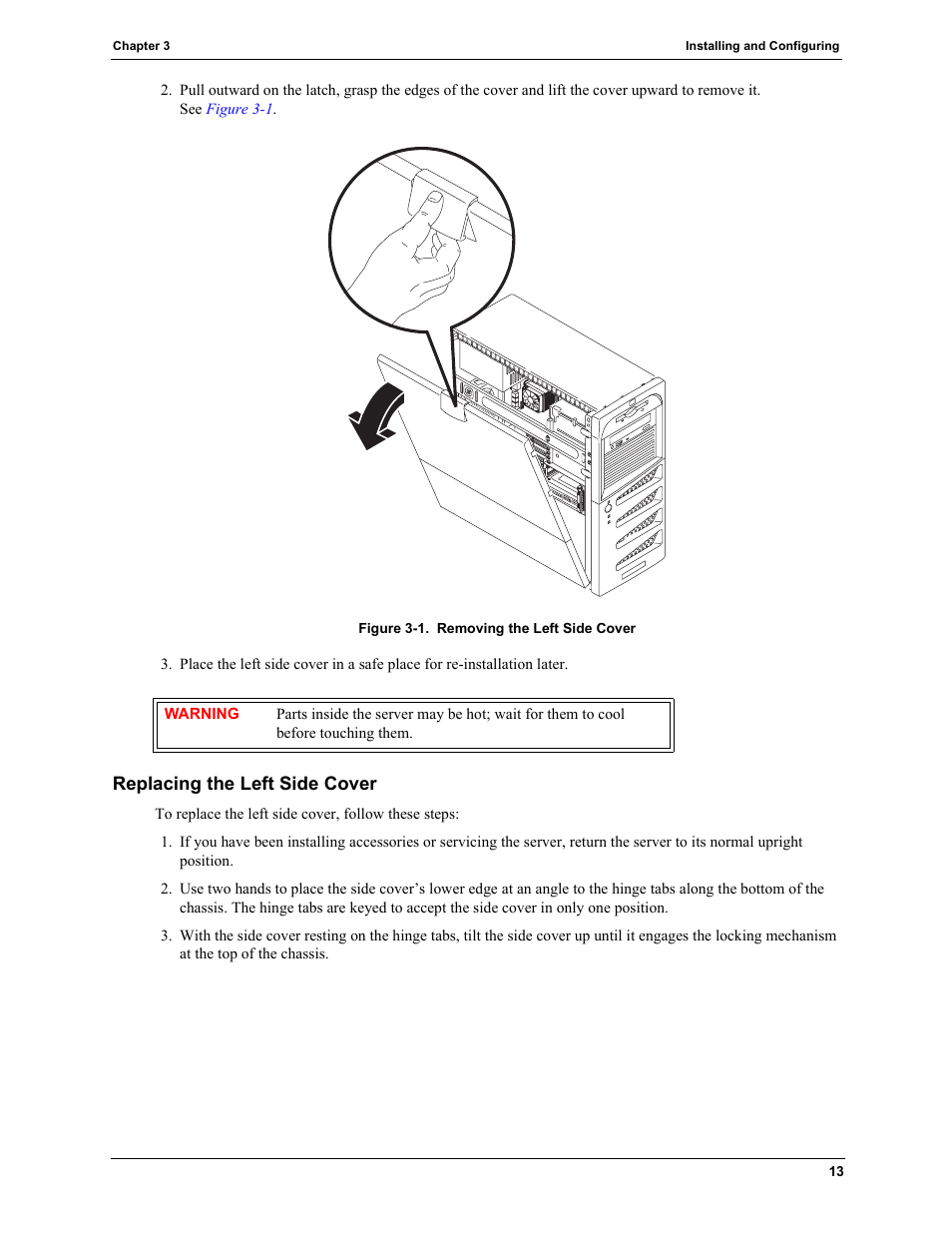 Replacing the left side cover | HP TC2120 User Manual | Page 19 / 125