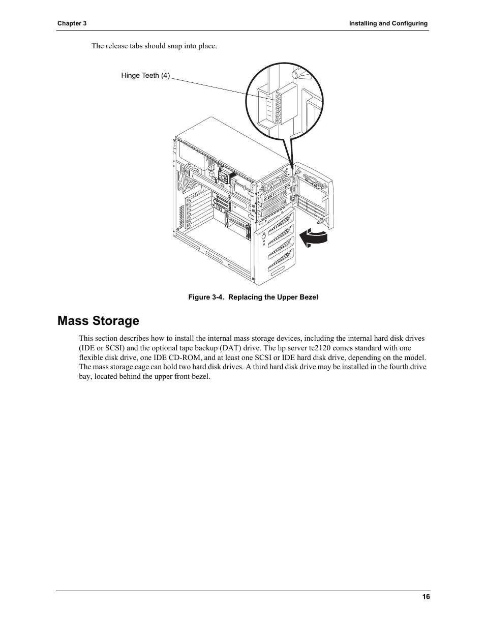 Mass storage | HP TC2120 User Manual | Page 22 / 125