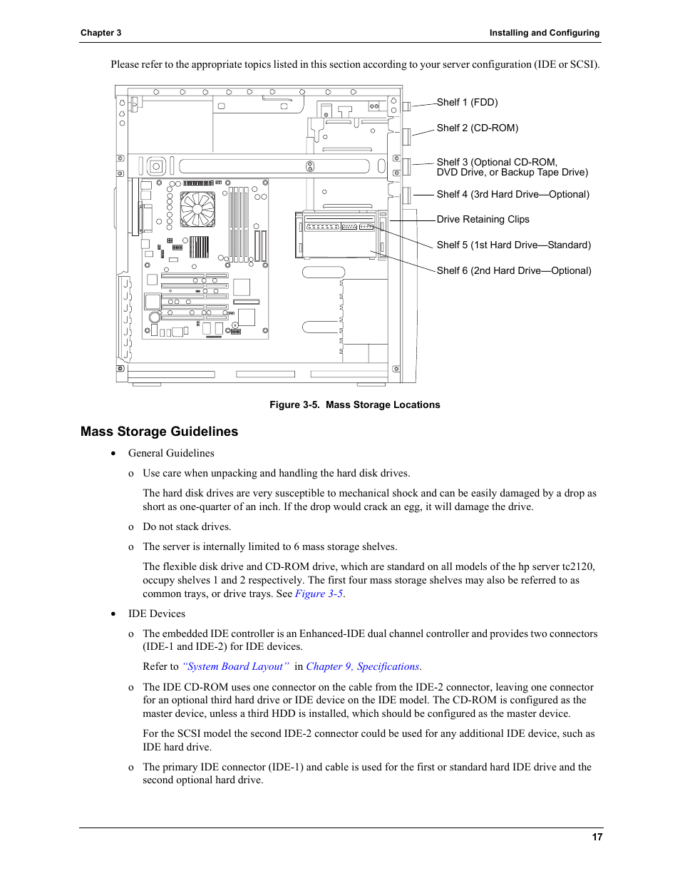 Mass storage guidelines | HP TC2120 User Manual | Page 23 / 125