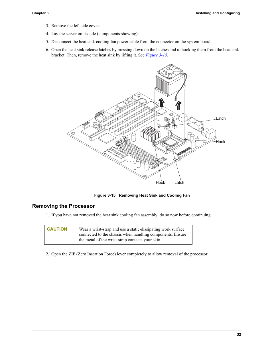 Removing the processor | HP TC2120 User Manual | Page 38 / 125