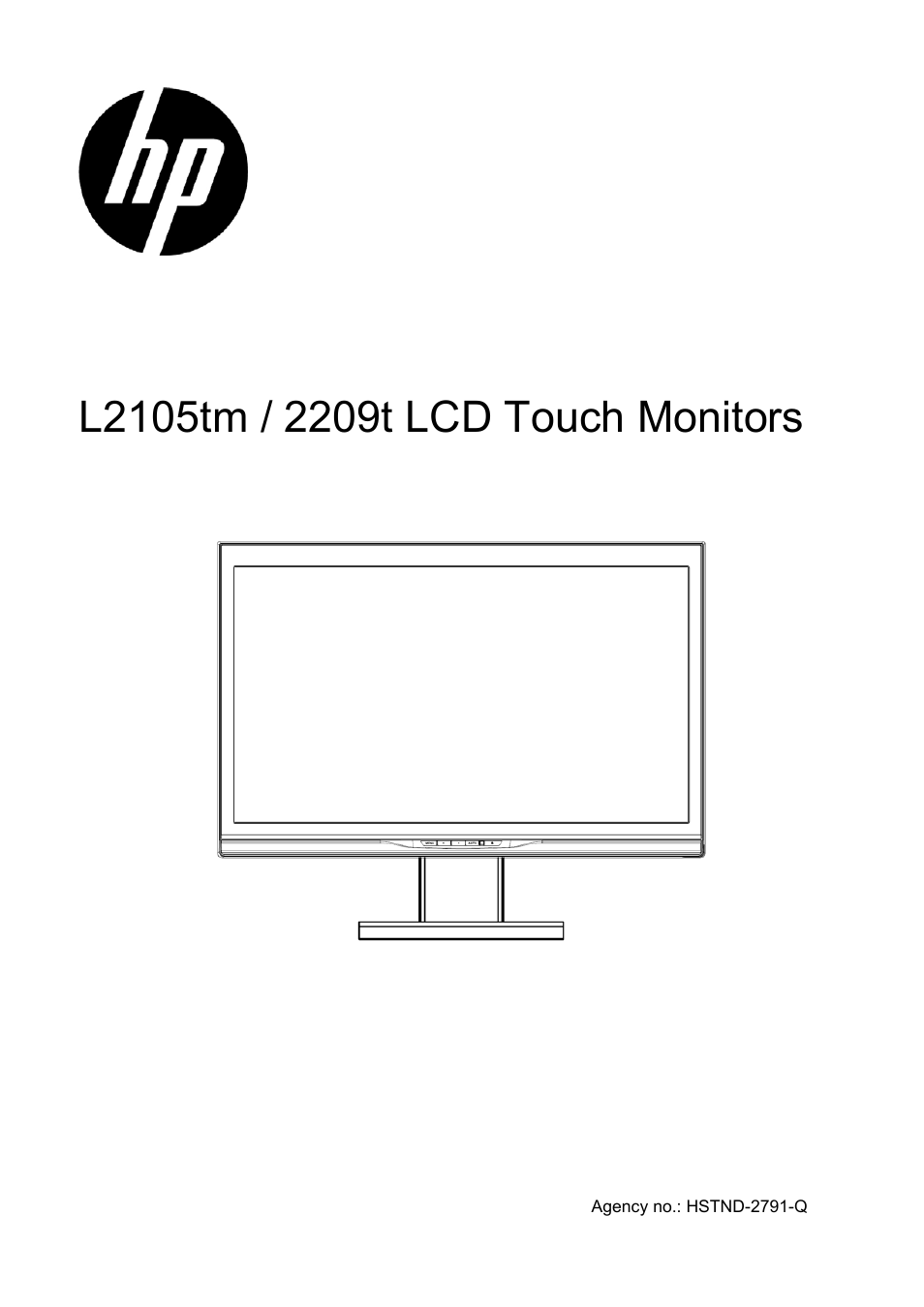 HP 2209T User Manual | 25 pages