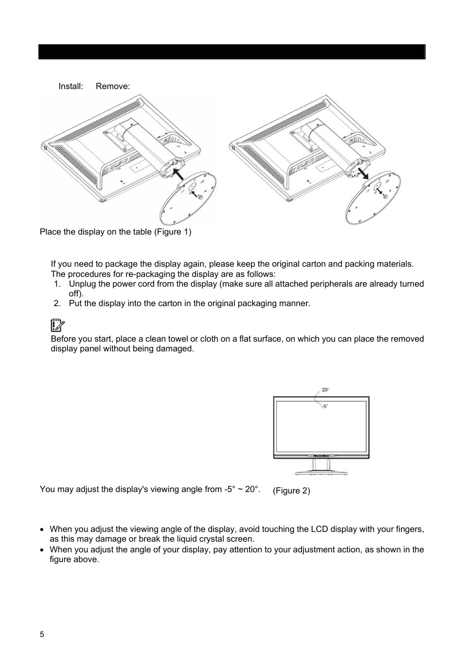 Connection instructions | HP 2209T User Manual | Page 10 / 25