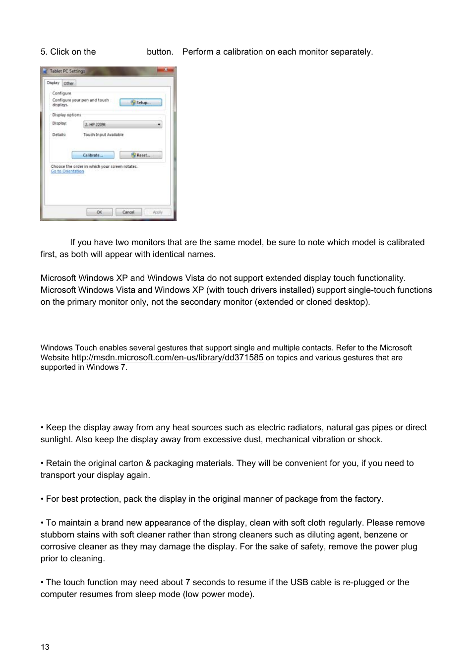 HP 2209T User Manual | Page 18 / 25