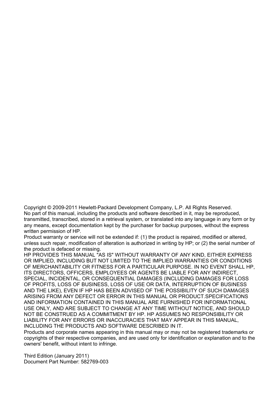 HP 2209T User Manual | Page 2 / 25