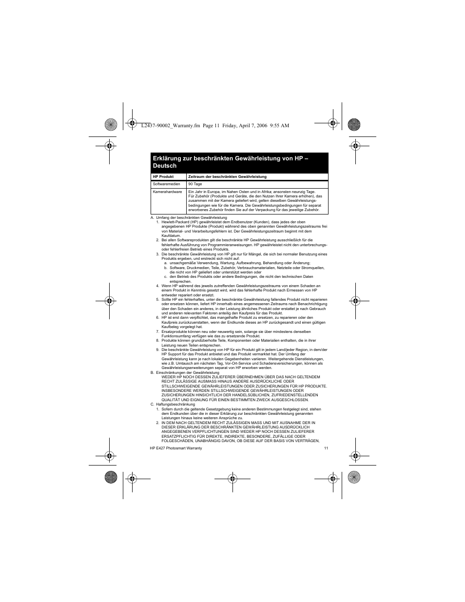 HP SNPRB-0603 User Manual | Page 13 / 72