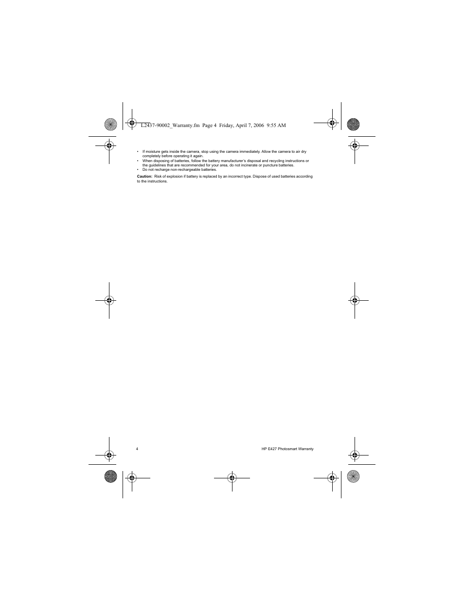 HP SNPRB-0603 User Manual | Page 6 / 72