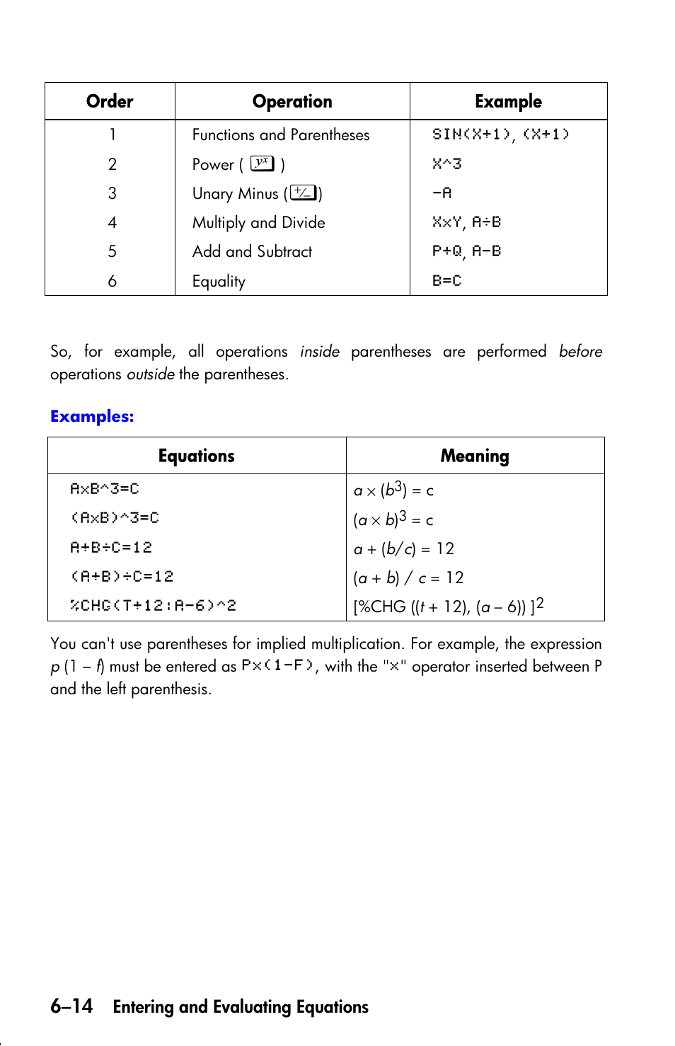 HP 33s User Manual | Page 106 / 387