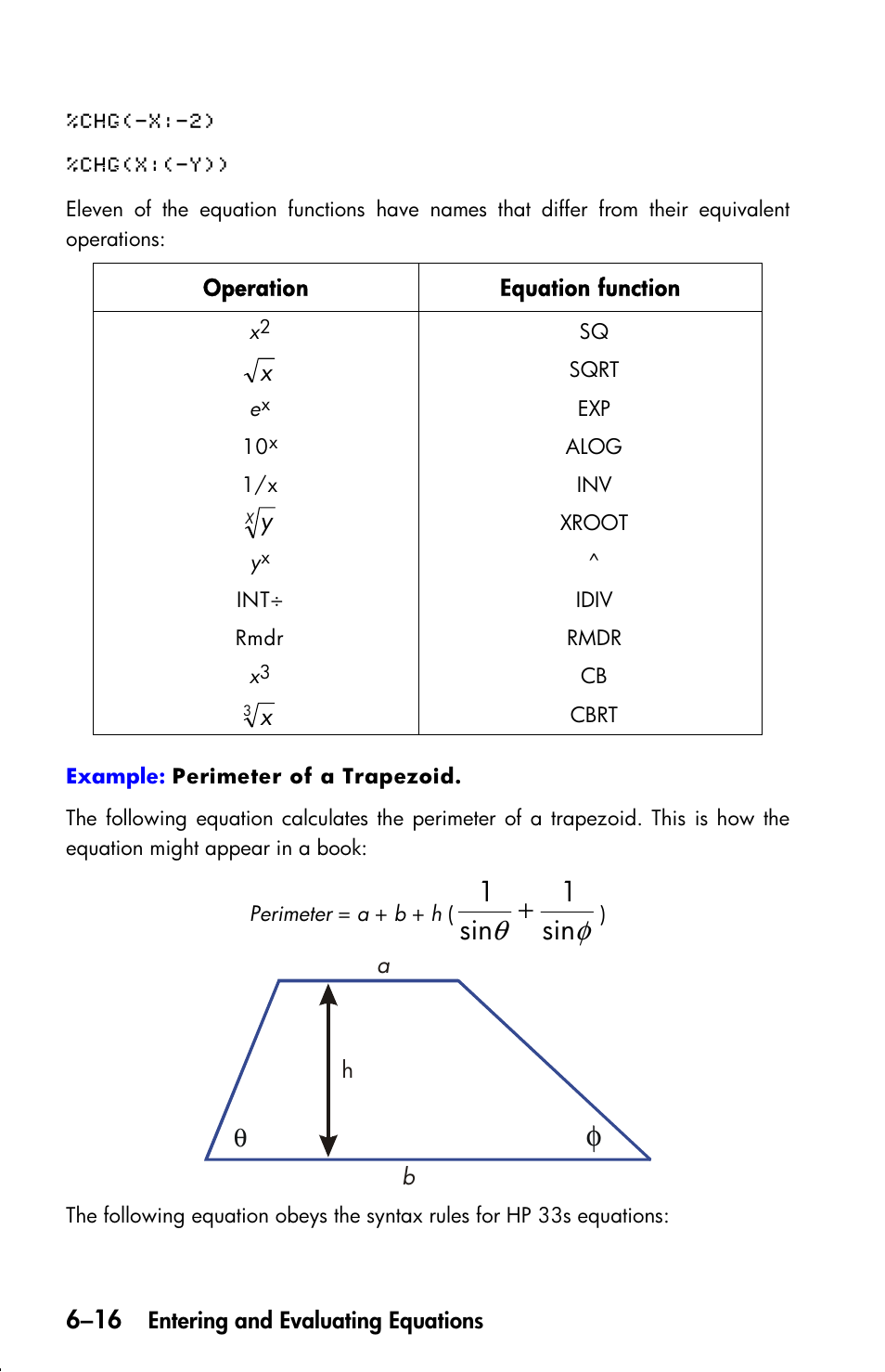 Sin 1 sin 1 | HP 33s User Manual | Page 108 / 387