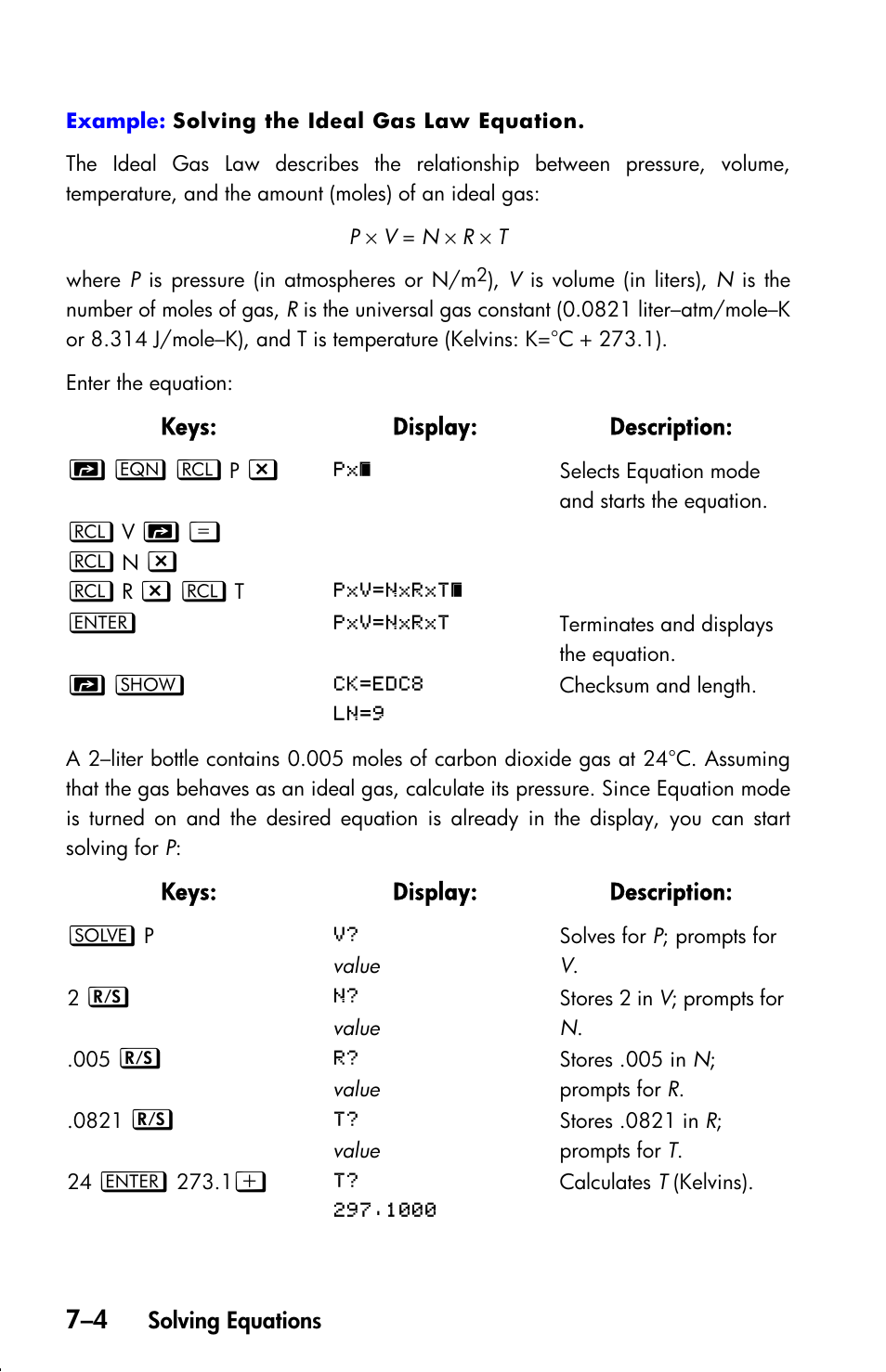 D l, Z l | HP 33s User Manual | Page 114 / 387