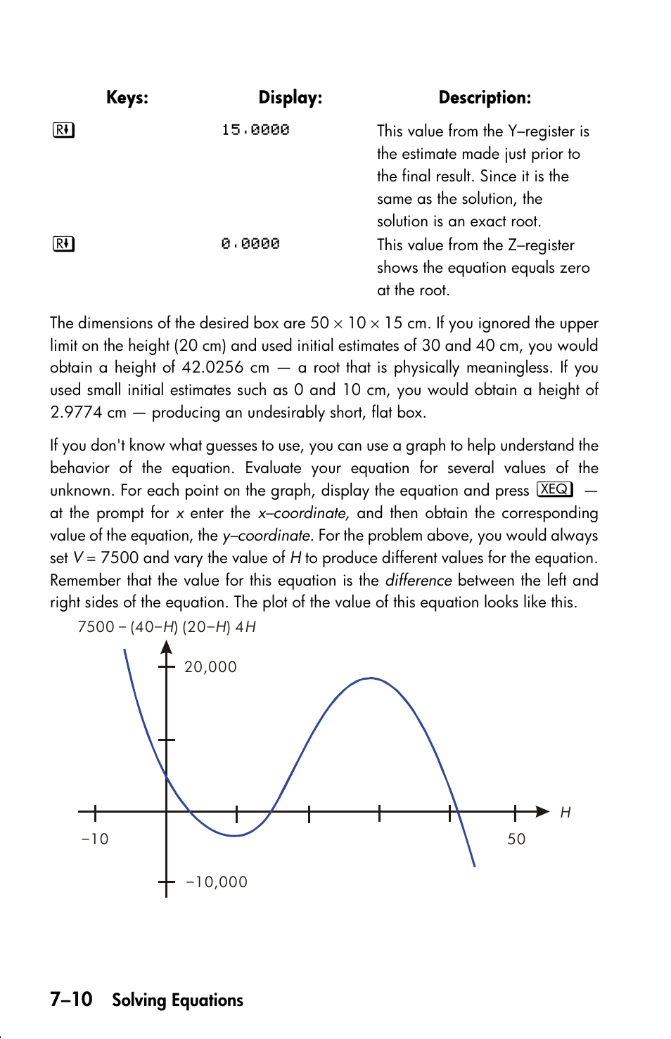 HP 33s User Manual | Page 120 / 387
