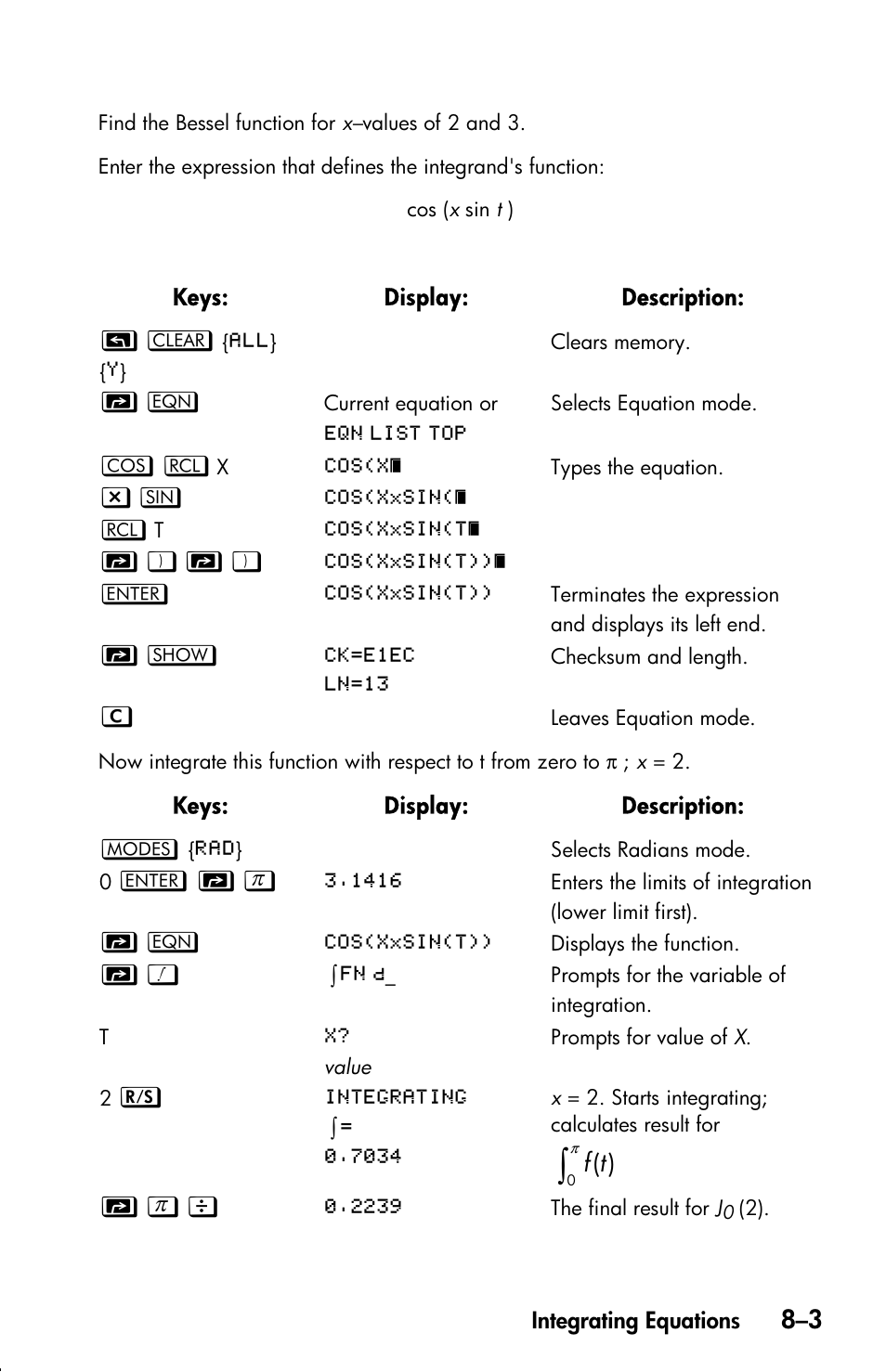 HP 33s User Manual | Page 125 / 387