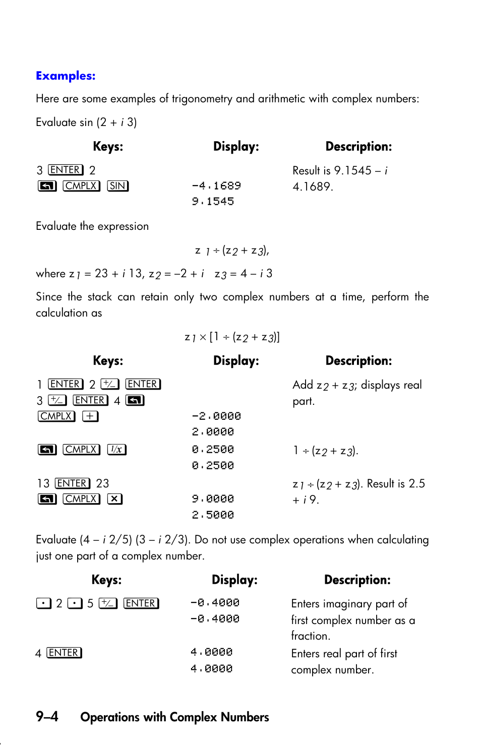 HP 33s User Manual | Page 134 / 387