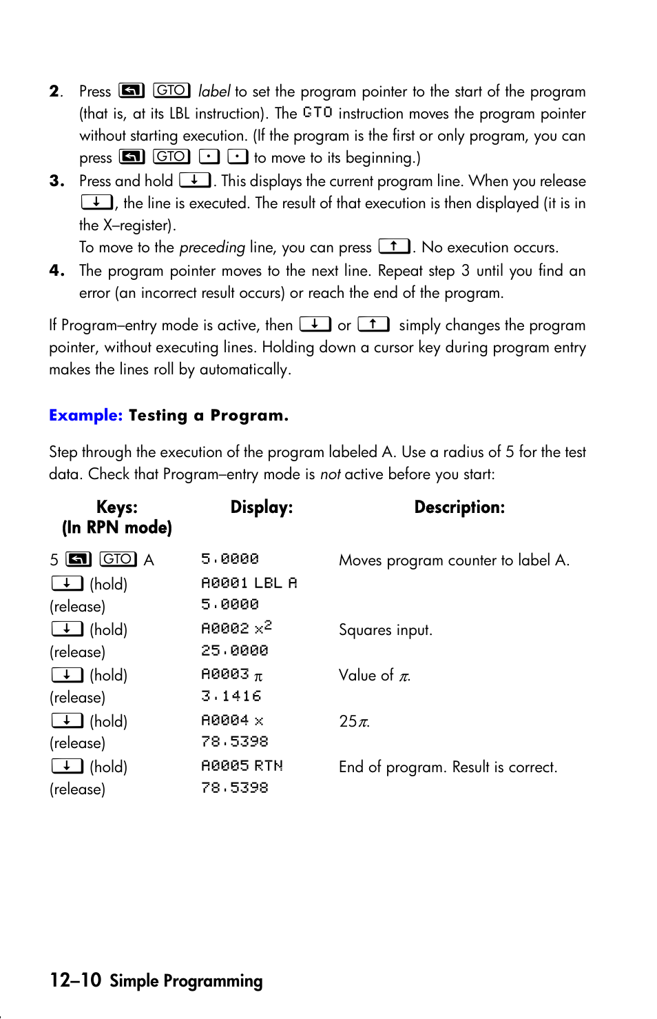 HP 33s User Manual | Page 168 / 387