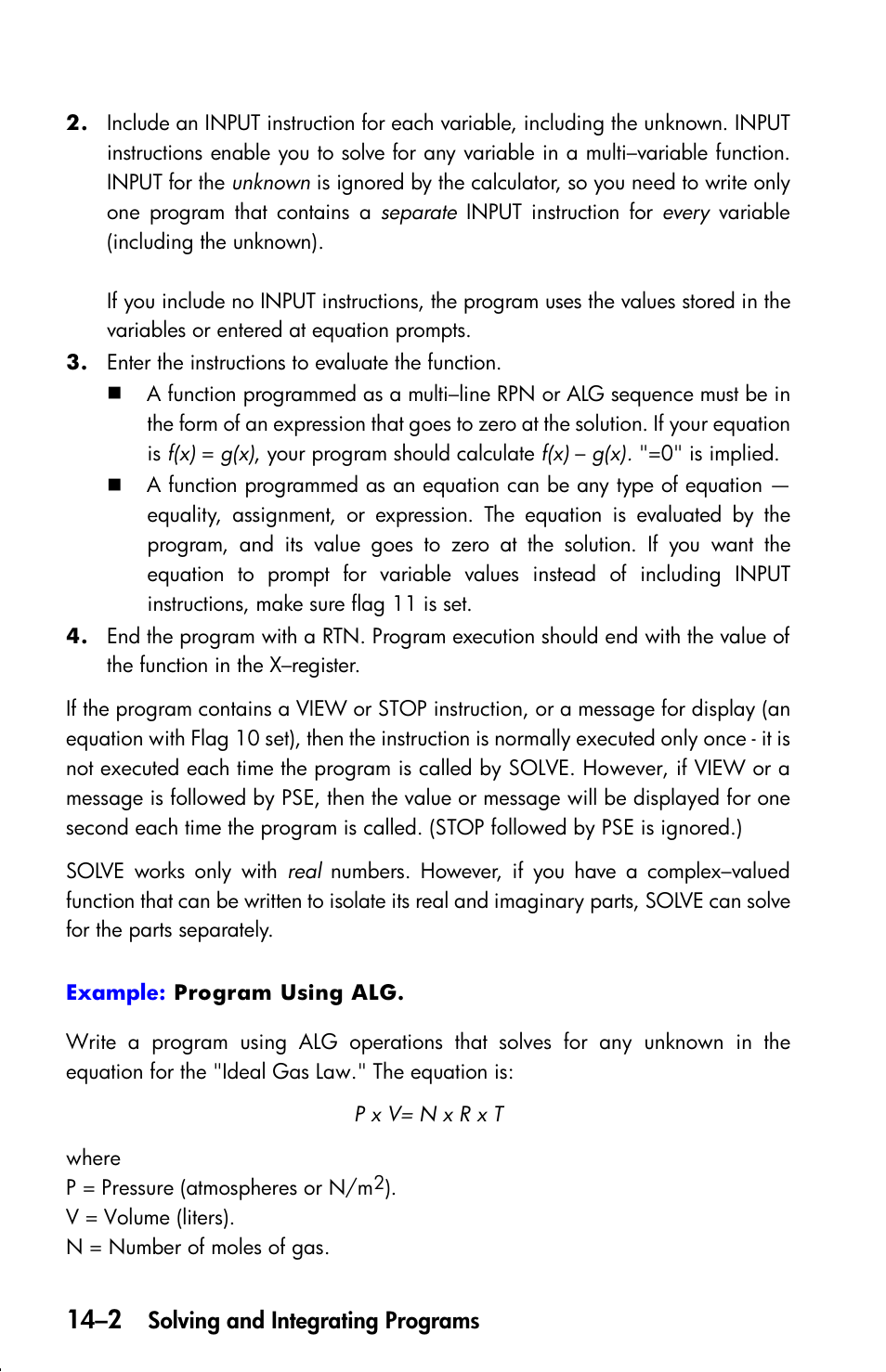 HP 33s User Manual | Page 212 / 387