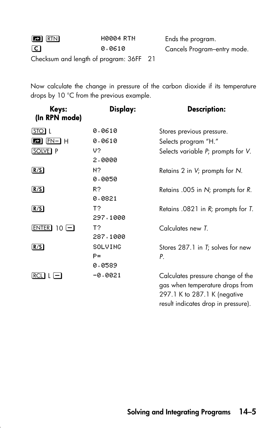 HP 33s User Manual | Page 215 / 387