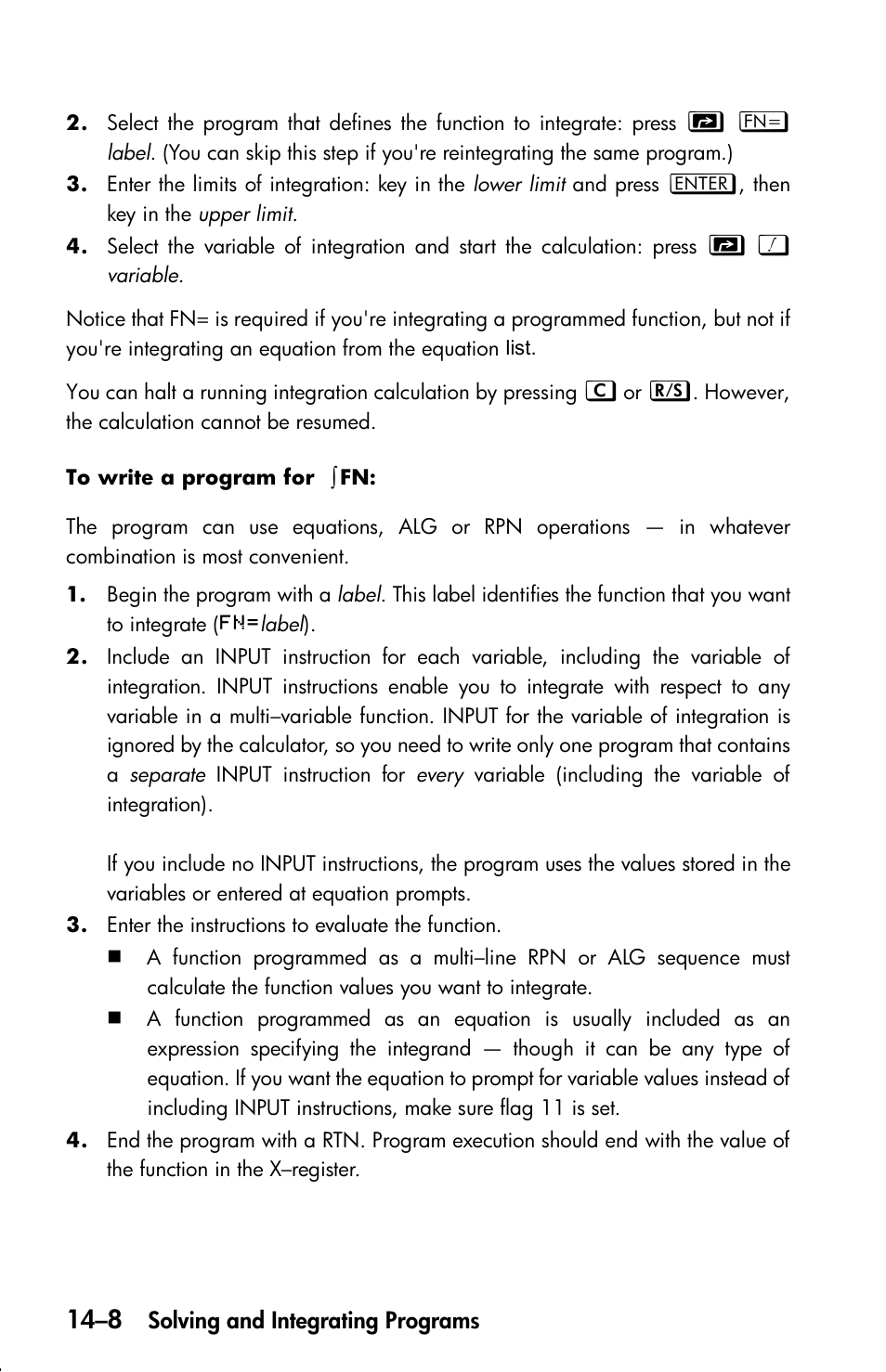 HP 33s User Manual | Page 218 / 387