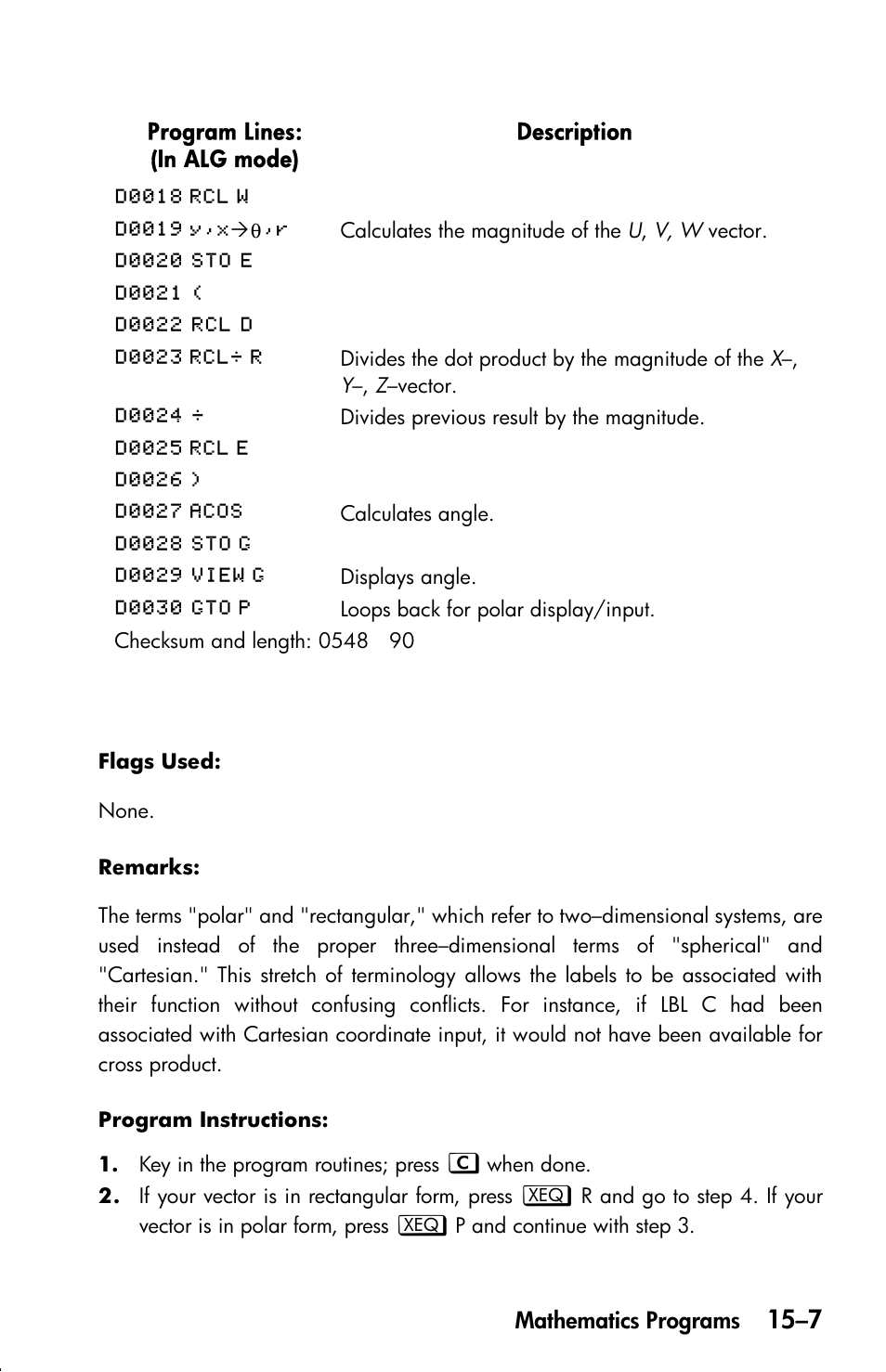 HP 33s User Manual | Page 229 / 387