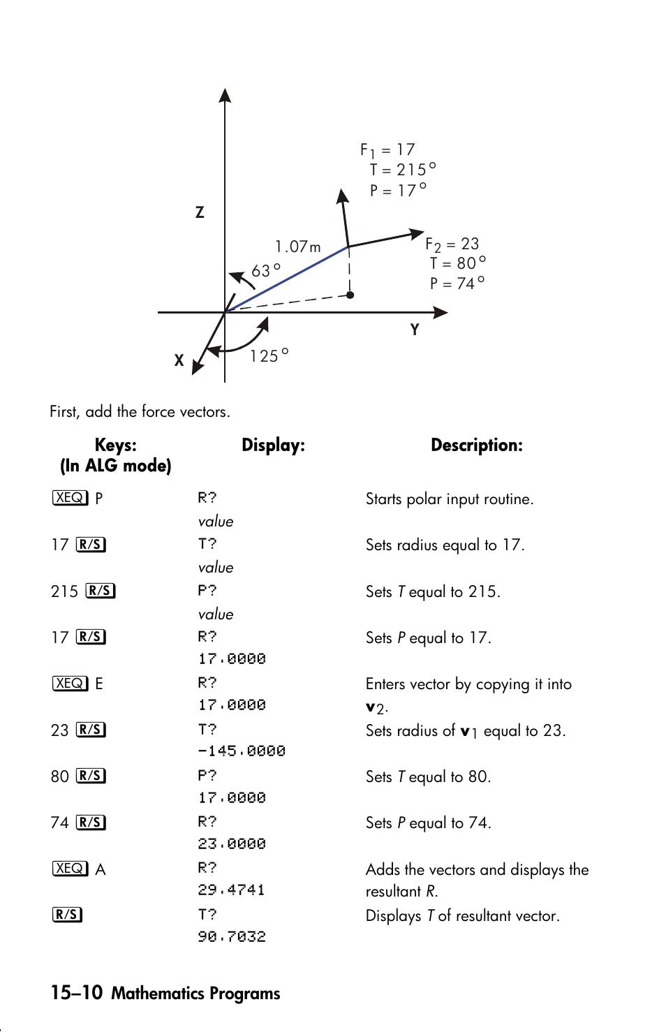 HP 33s User Manual | Page 232 / 387