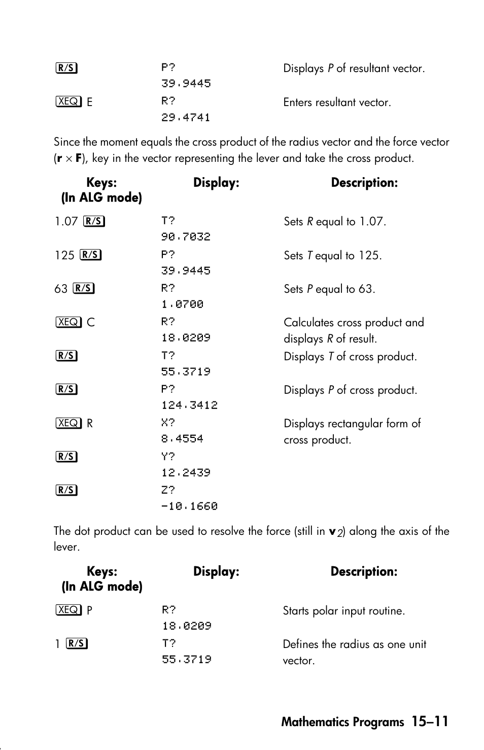 15–11 g | HP 33s User Manual | Page 233 / 387