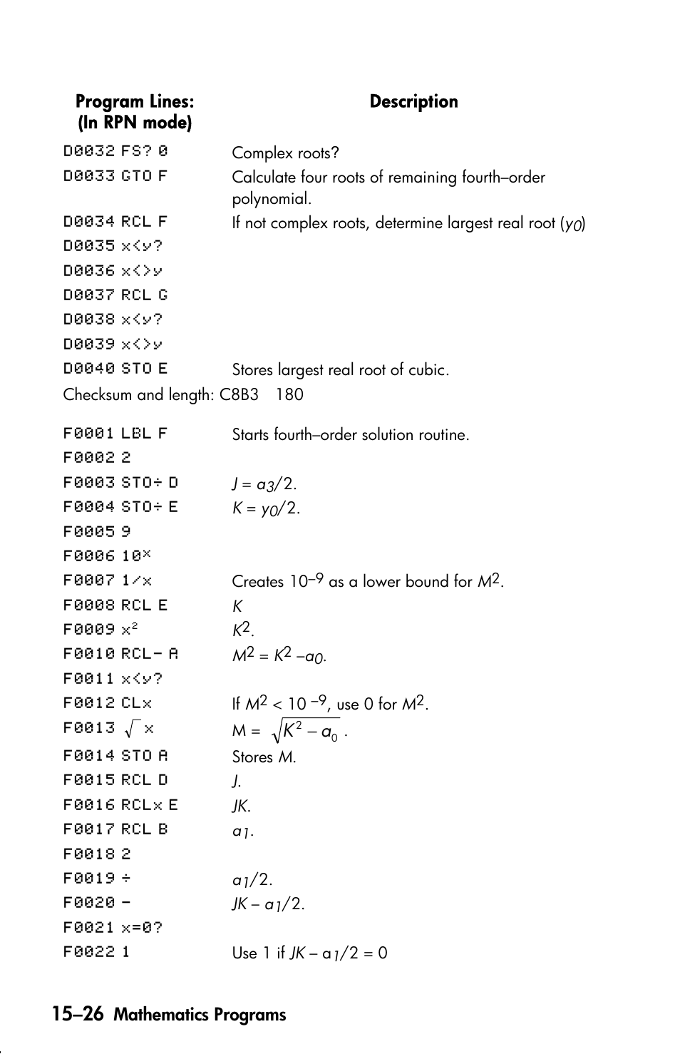 HP 33s User Manual | Page 248 / 387