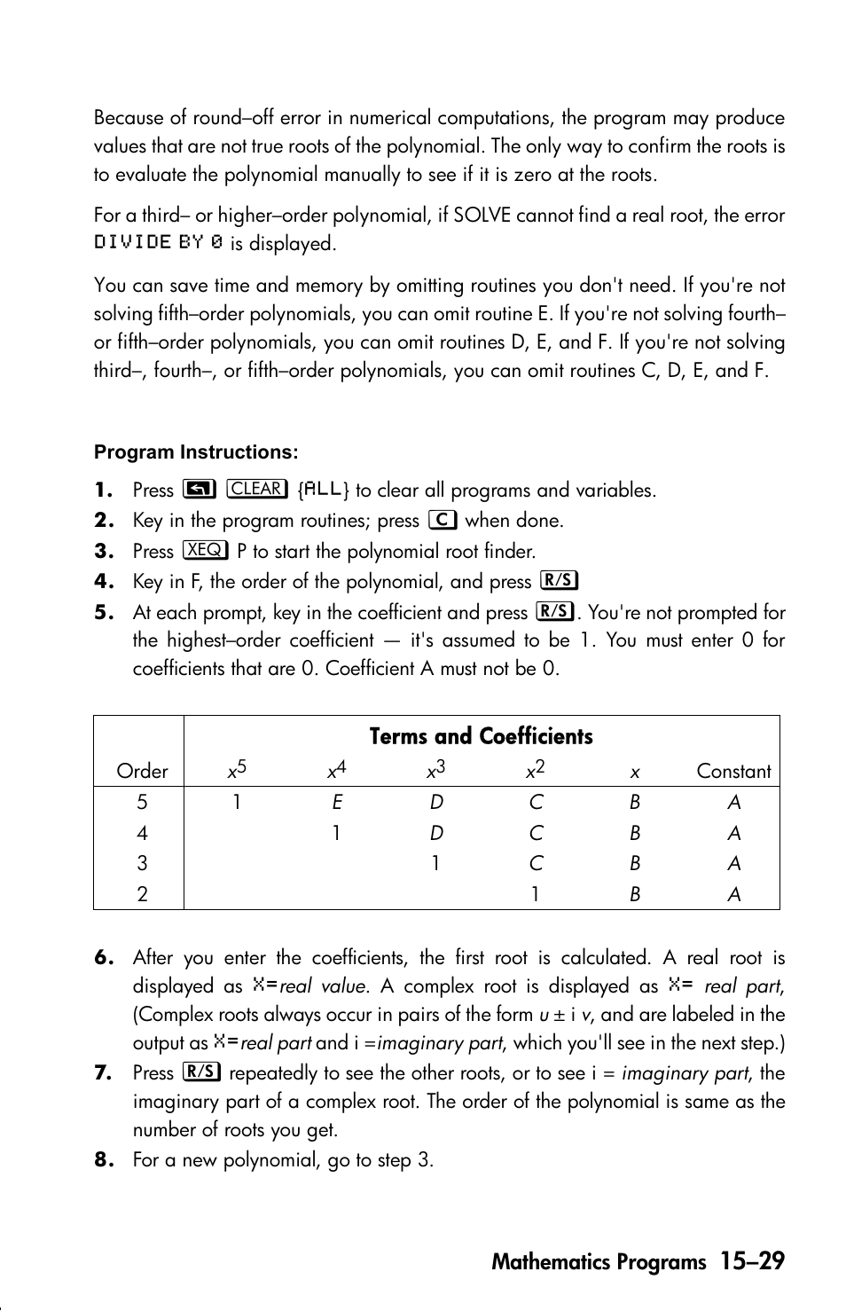 HP 33s User Manual | Page 251 / 387