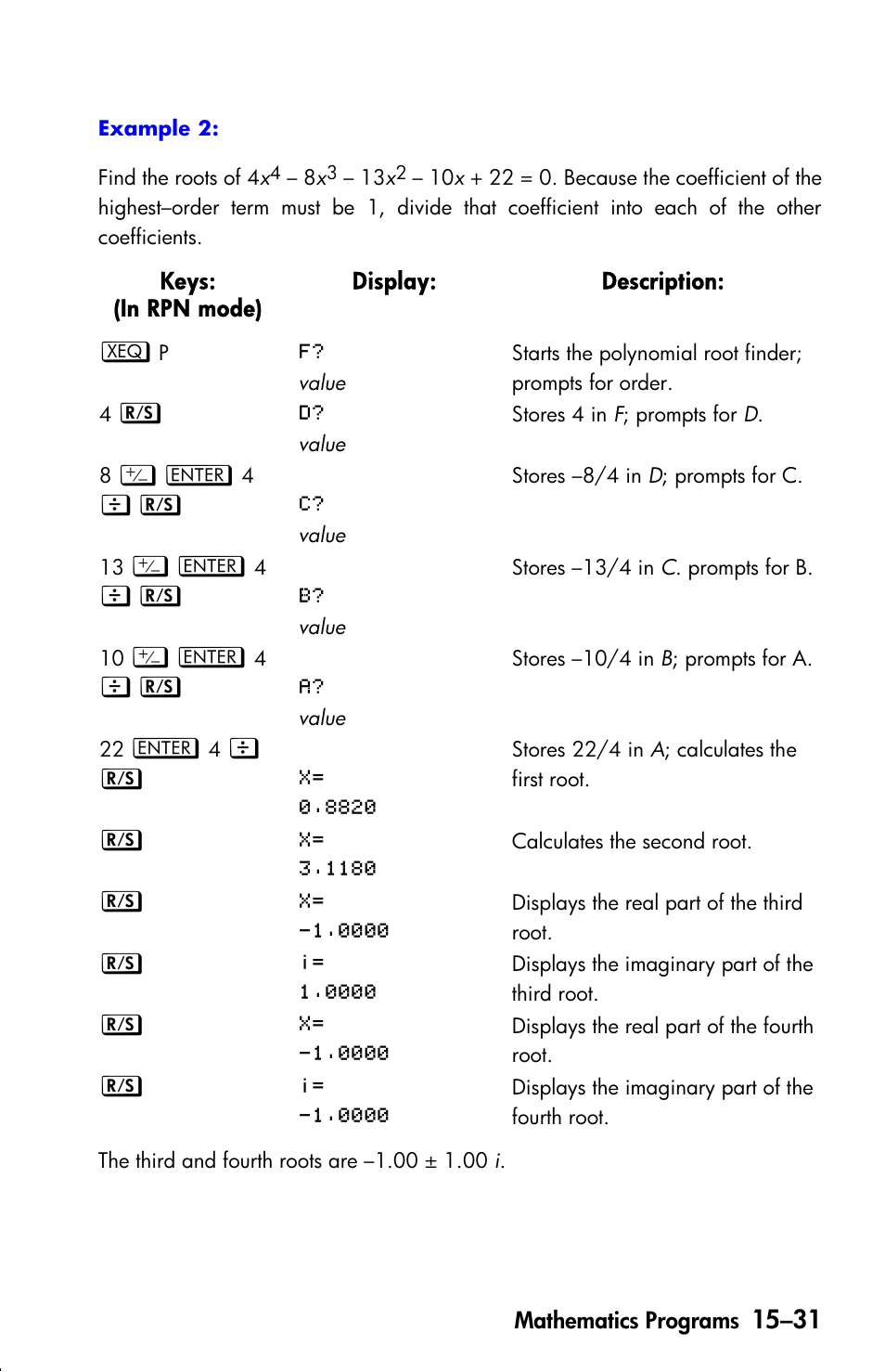 HP 33s User Manual | Page 253 / 387