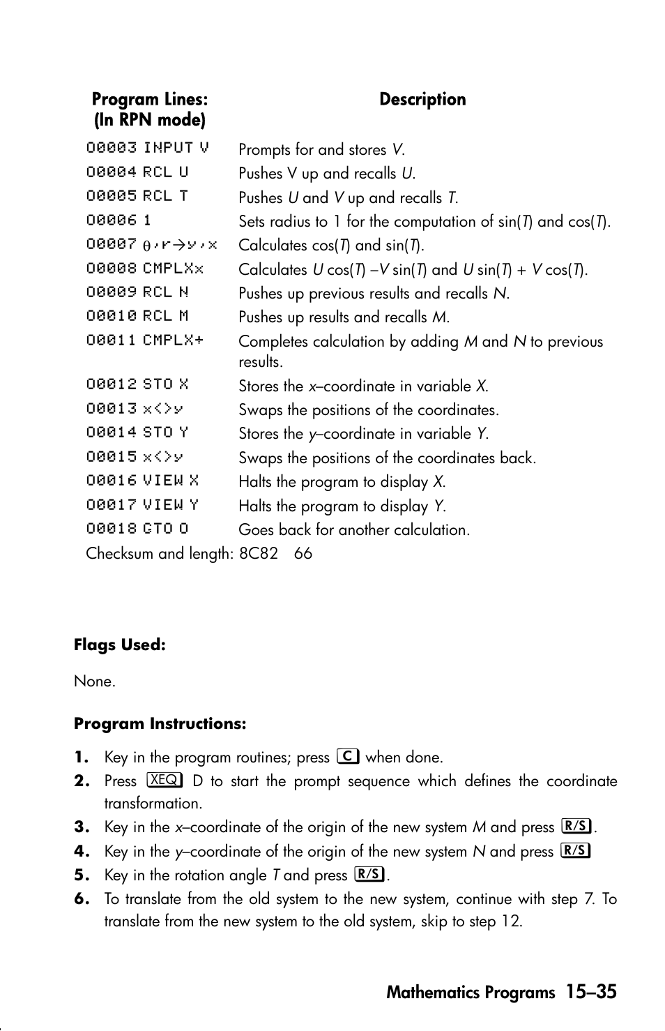 HP 33s User Manual | Page 257 / 387