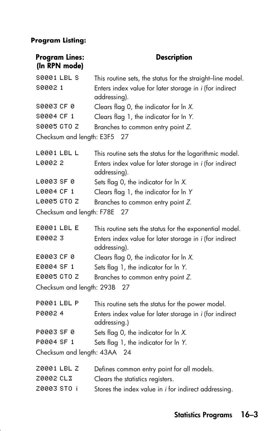 HP 33s User Manual | Page 263 / 387