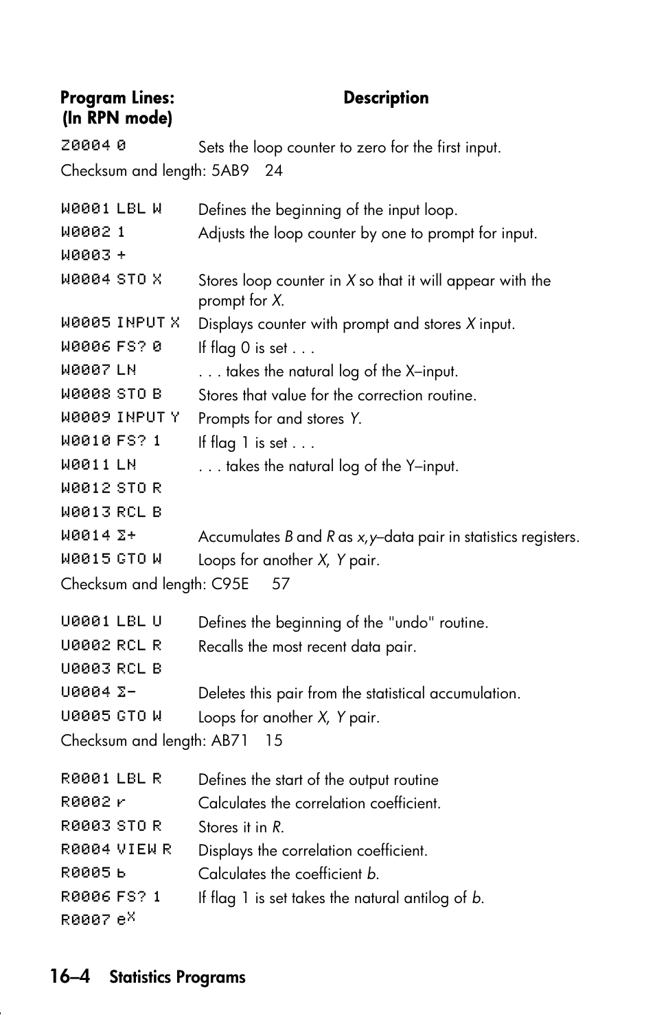 HP 33s User Manual | Page 264 / 387