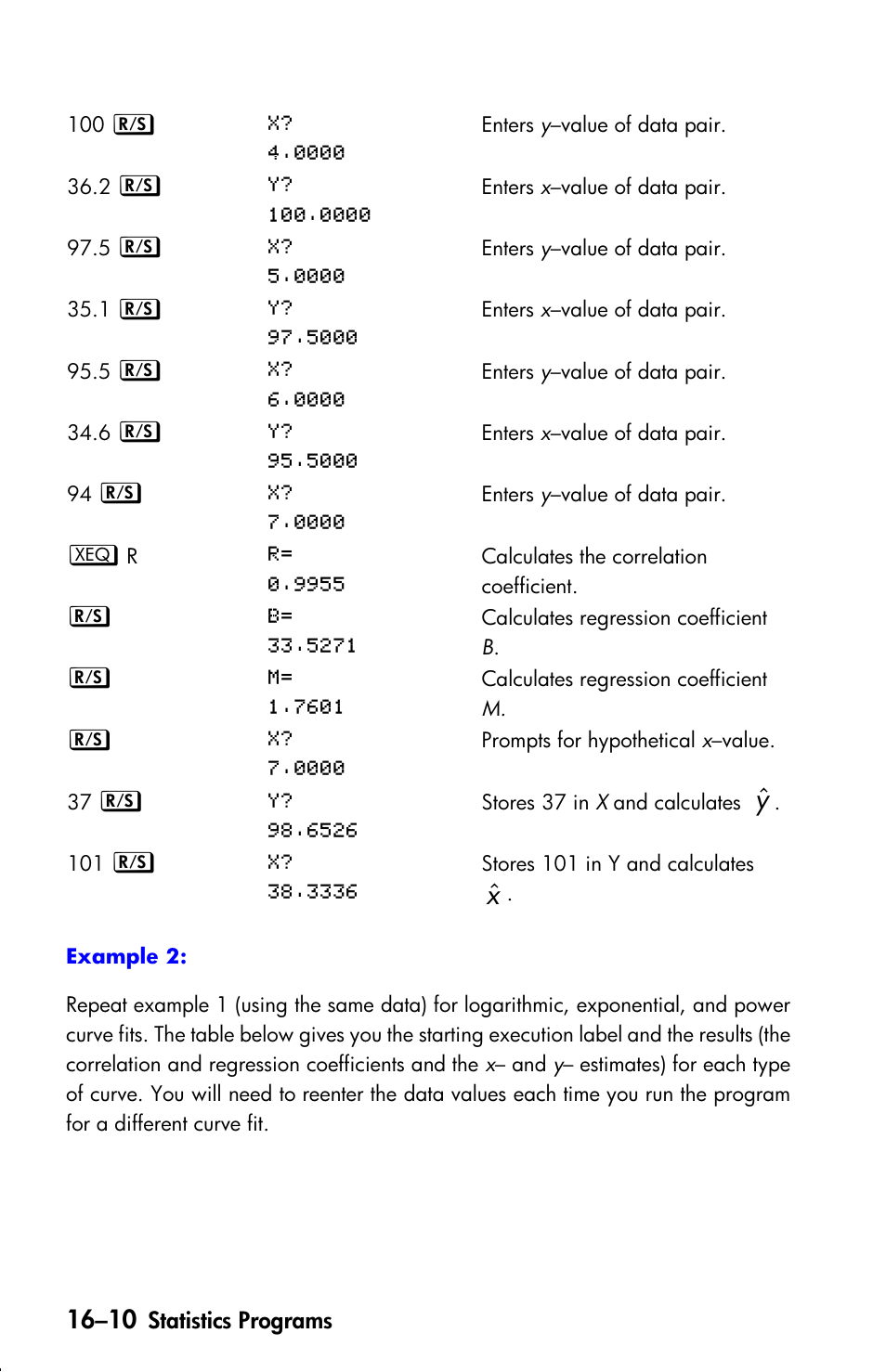 HP 33s User Manual | Page 270 / 387