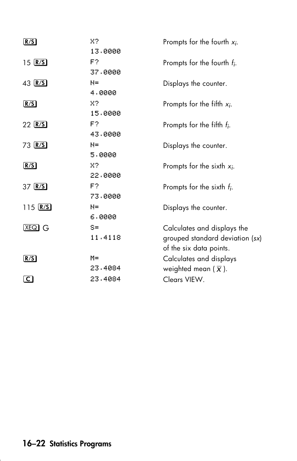 HP 33s User Manual | Page 282 / 387