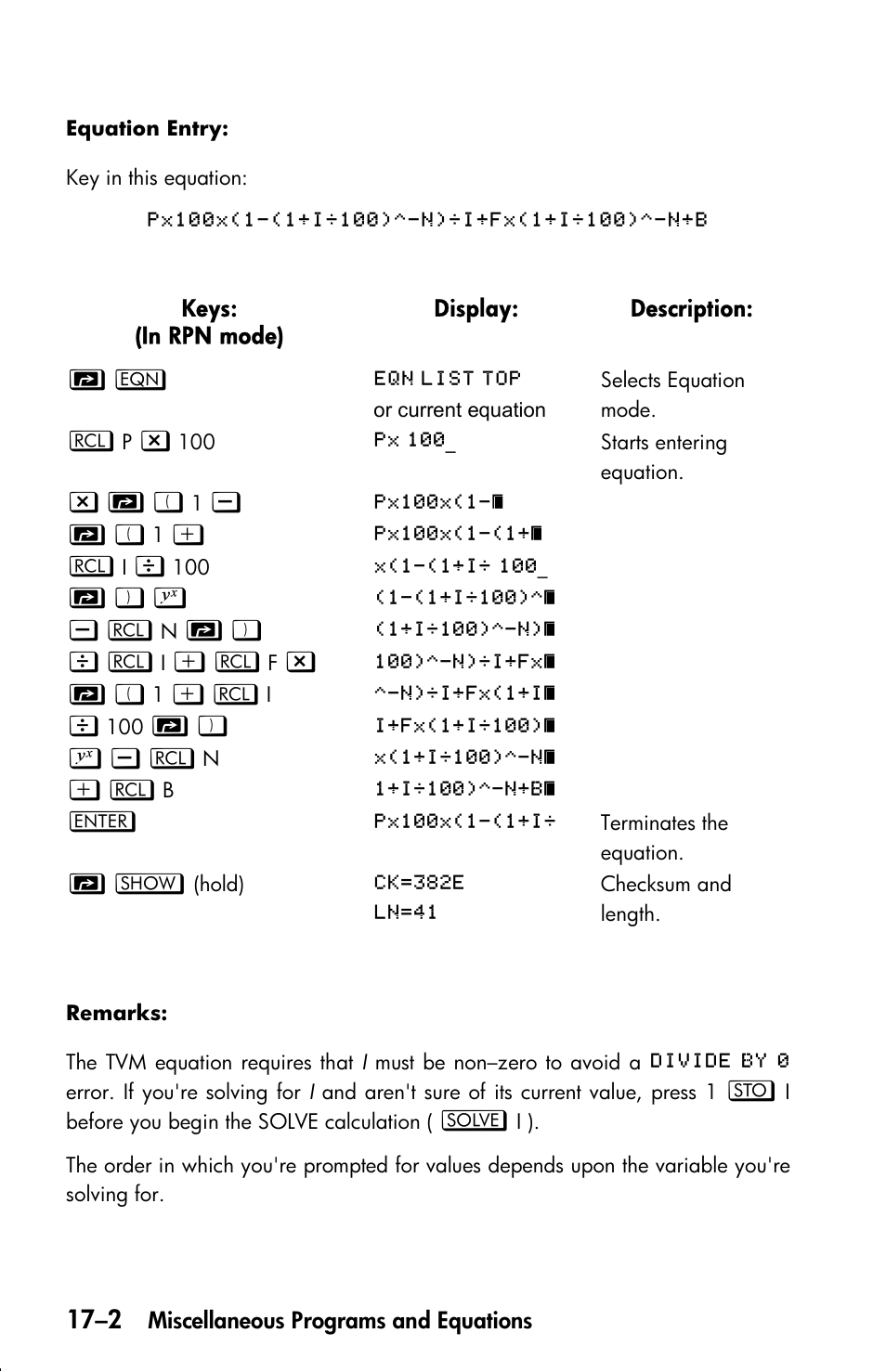 HP 33s User Manual | Page 284 / 387