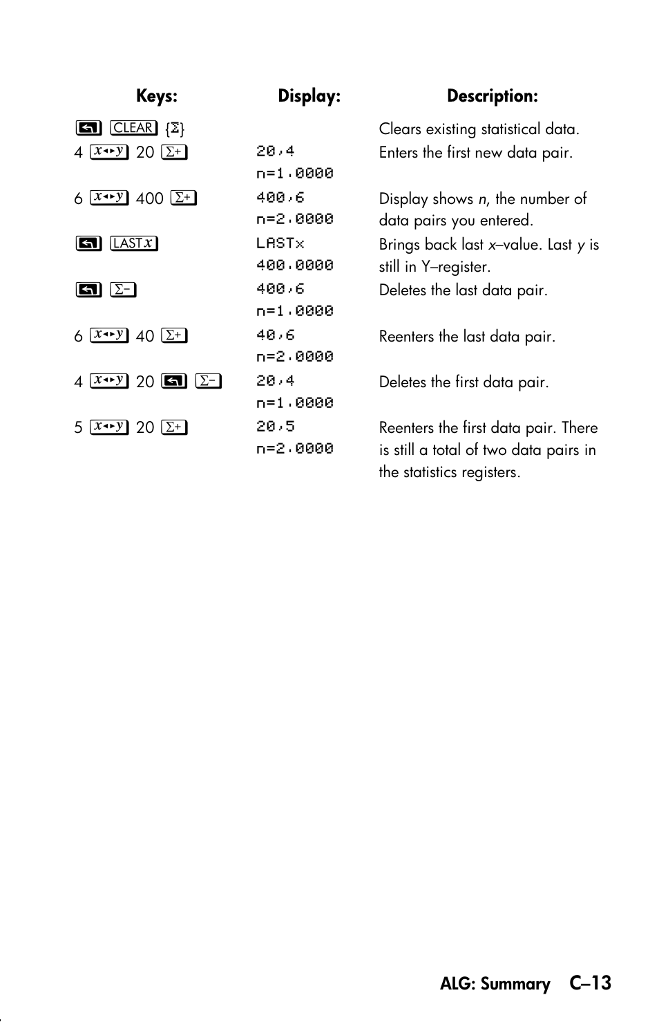 HP 33s User Manual | Page 323 / 387