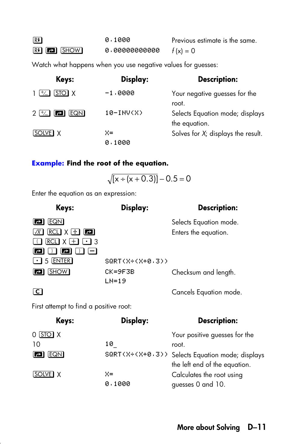 HP 33s User Manual | Page 335 / 387